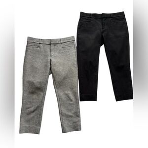 Banana republic Sloan cropped dress pant bundle lot